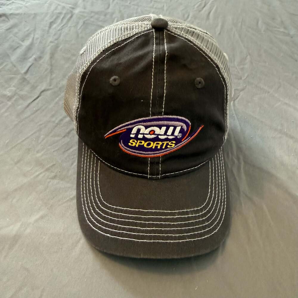 NOW Sports Cotopaxi Trucker Hat BlackGray Mesh Natural Born Athlete